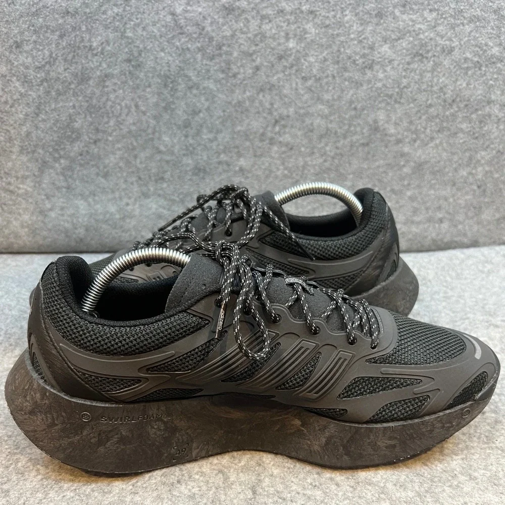 Adidas Adizero Aruku Mens Triple Black Chunky Running Shoes Sneakers Men's 11